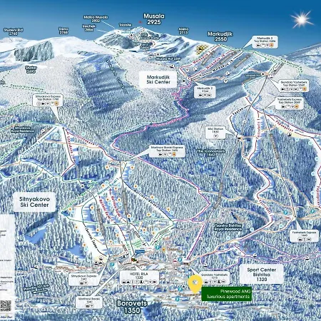 Pinewood Ang Luxurious A32 Borovets